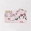 Foo Dogs Light Pink Quilted Clutch Bag