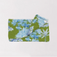 Ozara Jungle Green Quilted Clutch Bag