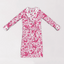 Piper Otomi Fuchsia Quilted Robe