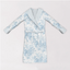 Rose Toile Blue Quilted Robe