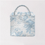 Rose Toile Blue Quilted Handbag