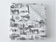 Aledo Toile Black Baby Blanket