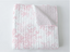 Rose Toile Pink Baby Blanket