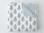 Claire Light Blue Baby Blanket