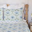 Olivia Floral Blue Quilt