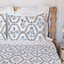 Charlotte White/Blue Quilt