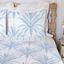 MonoEli Palms Blue Quilt