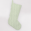 Ticking Stripe Green Stocking