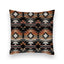 Shiloh Black Quilted 20" Pillow