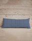 Shiloh Chambray Quilted Oblong 14" x33" Pillow