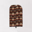 Shiloh Maroon Quilted Garment Bag