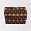 Shiloh Maroon Quilted Makeup Bag