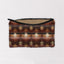 Shiloh Maroon Quilted Makeup Bag