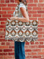 Shiloh Neutral Quilted Tote