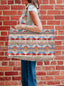 Shiloh Pink Quilted Tote