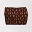 Thunderbird Boots Maroon Quilted Makeup Bag