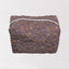 Thunderbird Boots Purple Quilted Makeup Bag