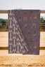 Thunderbird Boots Purple Quilt