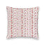 Wilshire Stripe Pink Quilted 20" Pillow