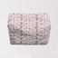 Wilshire Stripe Pink Quilted Makeup Bag